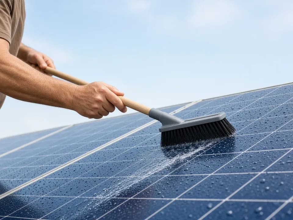 Curățare panouri solare